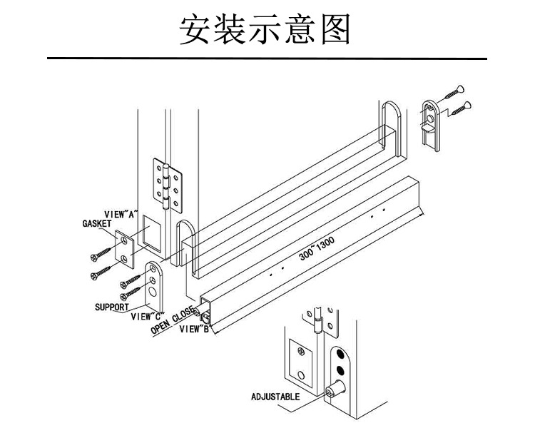 91成人抖音91抖音下载导航RDA-31 新型铝型材隔音密封条